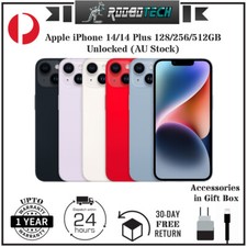 Apple iPhone 14/14 Plus 128/256/512GB Pristine Condition Un…