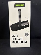 NEW SHURE MV7X Microphone XLR Mic for Podcast Streaming,Bro…