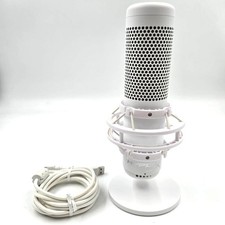 【Very Good】HyperX QuadCast S White USB Condenser Gaming M…