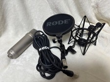 RODE NT1-A Condenser Microphone with Pop Filter Shock Mount…