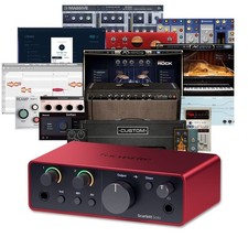 Focusrite Scarlett Solo 4th Gen USB Audio Interface & Softw…
