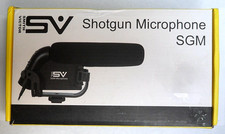 Smith Victor SV Shotgun Microphone SGM W/extra Cover