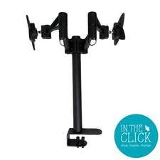 Brateck LCD-T9 Dual Arm VESA Monitor Mount with Desk Clamp …