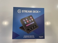 Elgato Stream Deck Plus Black Studio Controller Open Box Ne…