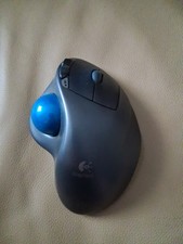 Logitech M570 Wireless Trackball Mouse Ergonomic Dark Gray …