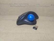 Logitech M570 Wireless Trackball Mouse PC & Mac (Gray/Blue)…