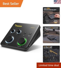 Compact USB Audio Interface with XLR Input: Perfect for Hom…