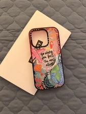 Casetify iPhone 15 Pro Case- Pink And Blue Ombré Travel The…