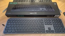 Logitech MX Keys Wireless Backlit Keyboard Graphite + Recei…