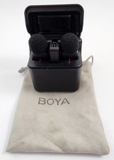 A PAIR OF BOYA BY-V-CC DUAL CHANNEL WIRELESS LAPEL MICROPHO…