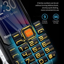 4G Elderly Mobile Phone With Big Button For Seniors Zinc Al…