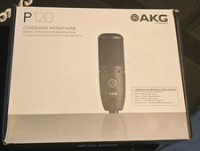 AKG P120 Black Small Diaphragm Condenser Mic And D'Addario …