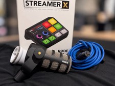 RØDE Streamer X USB-C Desktop Audio Interface & RØDE PodMic