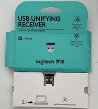 Logitech USB Unifying Receiver 1 to 6 Wireless Keyboard Mou…