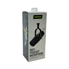 Shure MV7+ Podcast Microphone Enhanced Auto Level Audio Str…