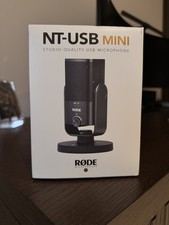RODE NT-USB Mini Studio Quality Microphone - Pristine, Boxe…