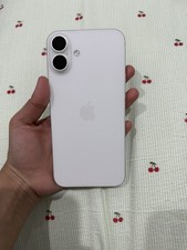 Apple iPhone 16 Plus (white) 256gb excellent condition