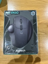 LOGI MX ERGO Mouse Bluetooth + 2.4Ghz Unifying Wireless Tra…