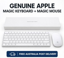Apple Magic Keyboard Wireless Bluetooth Slim White Enhanced…