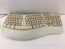MICROSOFT NATURAL CURVE KEYBOARD ELITE X03-51763 PS2 WIRED …