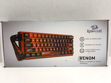 Redragon Venom K753 Wired RT Magnetic Switch Keyboard, Red