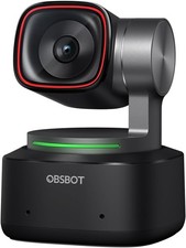 OBSBOT Tiny 2 AI-Powered PTZ 4K Webcam Camera Voice Control…