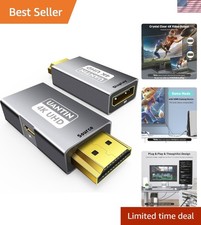 4K HDMI to DisplayPort Adapter - 60Hz for Ultimate Gaming E…