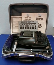 Vintage Stenograph Stenotype Machine w Stand Original Samso…