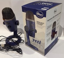 Blue Microphones - Blue Yeti Nano Wired Multi-Pattern USB M…