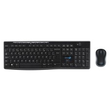 Simpletek Wireless 2.4GHz AZERTY French Keyboard And Mouse …