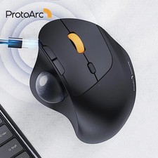 Protoarc Wireless Trackball Mouse 2.4G Ergonomic Rollerball…