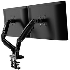 Invision 19"-32" Screens Dual Arm Monitor Mount Desk Stand …