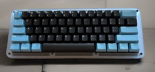 Custom 60% Hotswap Keyboard Stacked Acrylic Light Blue JWK …