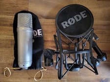 Rode NT1-A Condenser Microphone with SM6 Shockmount with Po…