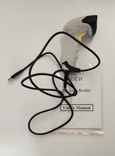 Used Handheld USB Wired 2D Barcode Scanner  2m cable with b…