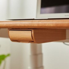 Wooden Under-Desk Drawer Slide-out Office Desk Organizer Ho…
