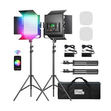 Pixel K80 Photography Lighting with APP Control, 2600K-1000…