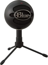 Logitech Blue Snowball Black Ice Plug-And-Play USB Micropho…