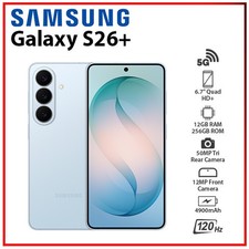 Samsung Galaxy S26+ 5G 12GB+256GB BLUE Dual SIM Unlocked An…