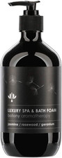 Luxury Spa and Bath Foam 500 Ml, Black, 500 Ml