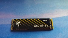 MSI SPATIUM M470 PRO PCIe 4.0 NVMe M.2 1TB SSD, Sequential …