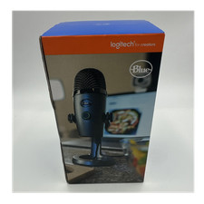 Blue Yeti Nano USB Microphone Gray w/ Blue VOICE, Headphone…