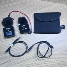 Rode Wireless GO II 2 1x Mic and 1x Receiver Lapel Clips Wi…