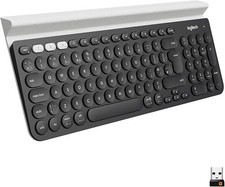 Logitech K780 Multi-Device Wireless Keyboard Bluetooth/2.4G…
