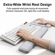 Soft Palm Rest Wrist Rest Mouse Pad Ergonomic Keyboard Hold…