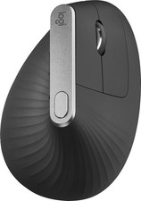 Logitech - MX Vertical Wireless Optical Mouse - Graphite (/…