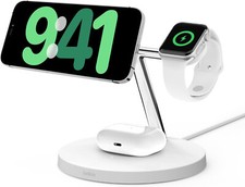 Belkin 3-in-1 MagSafe Charger - White - Refurbished