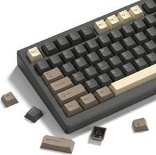 Womier Double Shot PBT Keycaps Set 138 Keys, Cherry Profile…