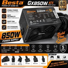 GX850 850W ATX PC Power Supply 80 PLUS Bronze Gaming PSU