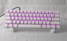 Razer Huntsman Mini 60% Gaming Keyboard Mercury White Red O…